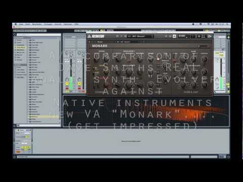 Native Instruments VA Synth Monark vs. Analog Synth (Dave Smith Instruments "Evolver")