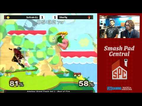 SPC 178 Amateur Grand Finals - Soltrain (Peach) vs Uberfig (Marth)