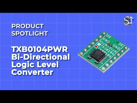 Product Spotlight: TXB0104PWR 100Mbps Logic Level Converter Module