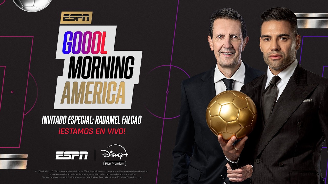 🔴 EN VIVO | FALCAO INVITADO EN EL DÍA DEL COMIENZO DEL MUNDIAL | GOOOL MORNING AMERICA