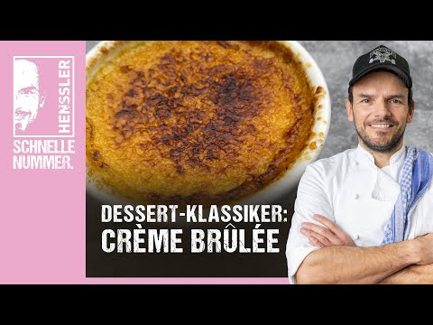 Quick crème brûlée recipe by Steffen Henssler