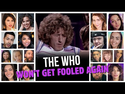 The Who - Won't Get Fooled Again - Reaction Compilation