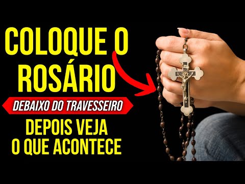 DURMA COM O TERÇO DEBAIXO DO TRAVESSEIRO OUVINDO ESSA ORAÇÃO À VIRGEM MARIA E VEJA O QUE ACONTECE