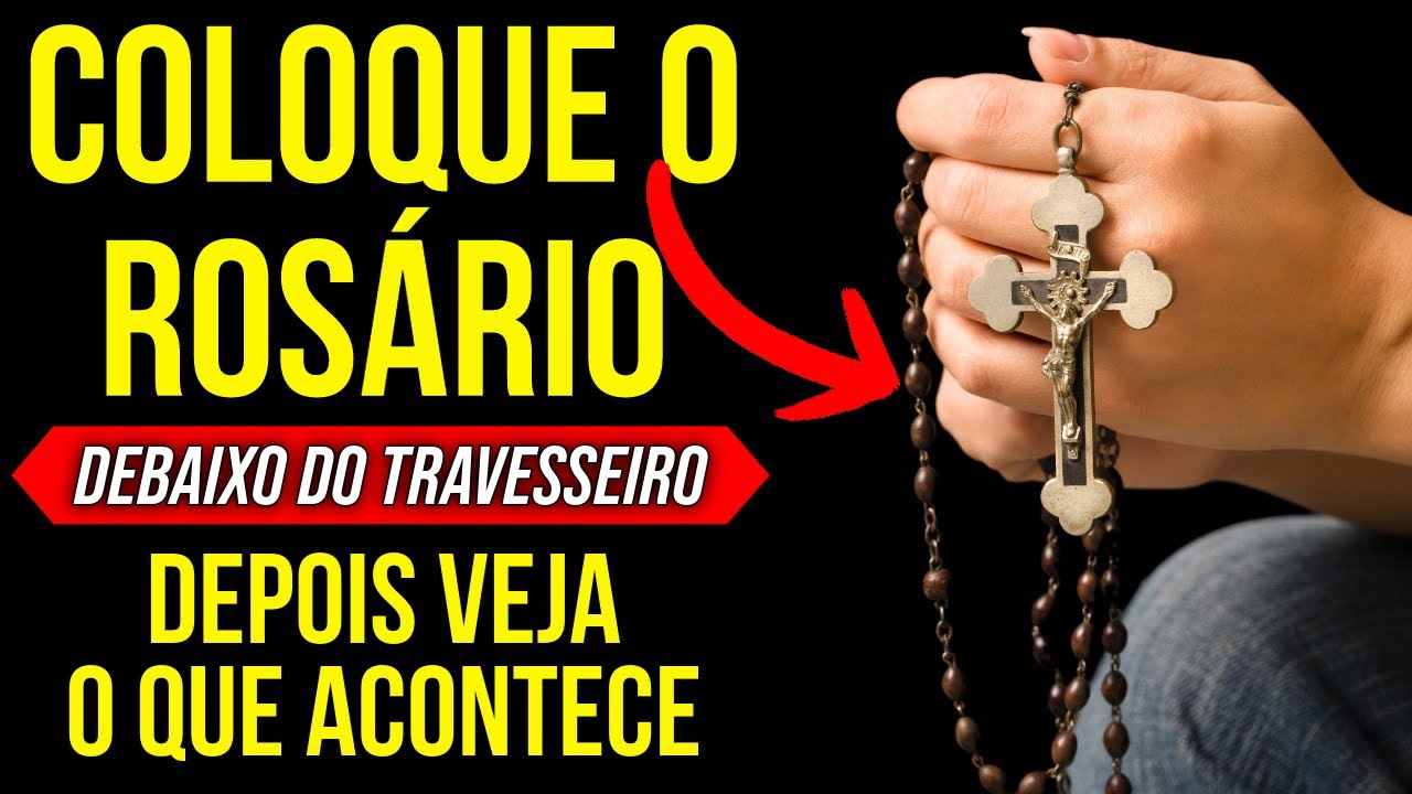 DURMA COM O TERÇO DEBAIXO DO TRAVESSEIRO OUVINDO ESSA ORAÇÃO À VIRGEM MARIA E VEJA O QUE ACONTECE