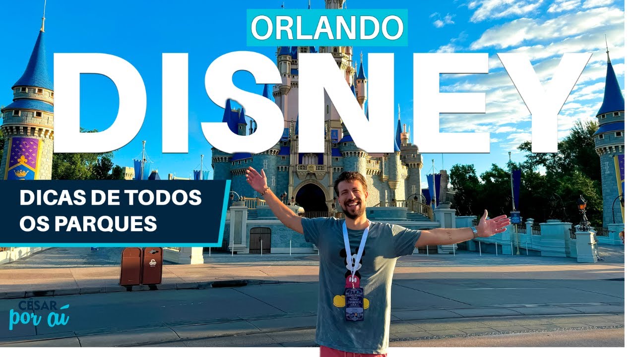 DISNEY, ORLANDO - O QUE FAZER em 5 DIAS em TODOS OS PARQUES, ONDE COMER e SE HOSPEDAR