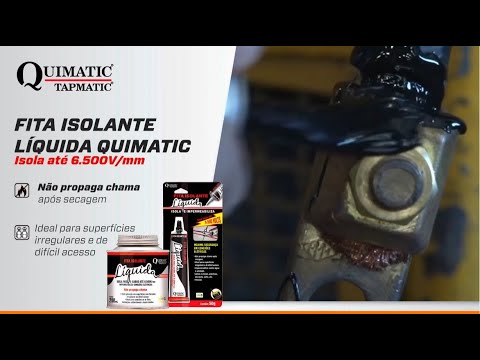 Vídeo: Fita Isolante Líquida QUIMATIC