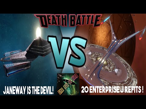 USS VOYAGER J VS 20 USS ENTERPRISE J | THE BATTLE OF THE J'S | INSANE MATCH |