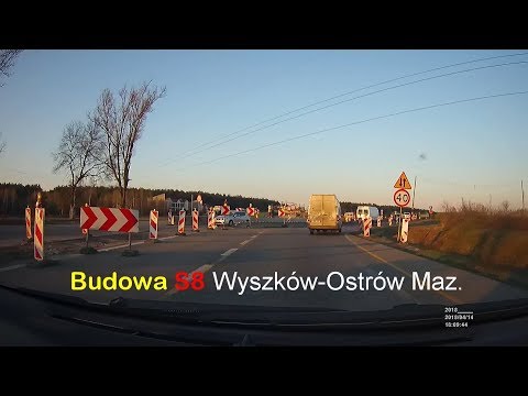 Budowa S8 odc. Wyszków-Ostrów Maz. 14/04/2018