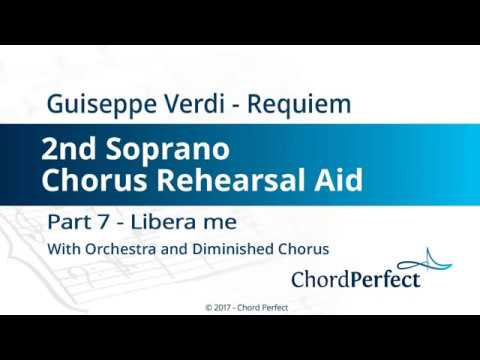 Verdi's Requiem Part 7 - Libera Me - 2nd Soprano Chorus Rehearsal Aid