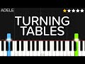 Adele - Turning Tables | EASY Piano Tutorial