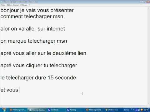 comment installer msn