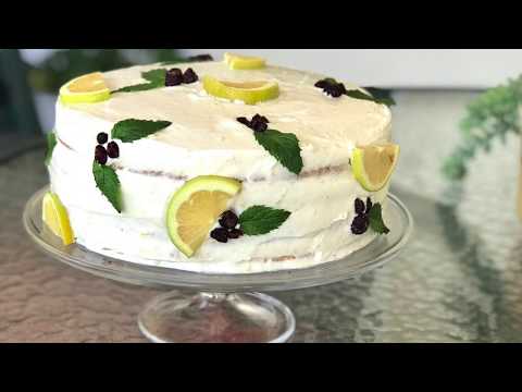 15 min. FRESH LEMON CAKE