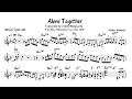 McCoy Tyner - Alone Together (transcription)
