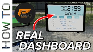 How to setup Real Dashboard on any vehicle in Farming Simulator 22 - Tutorial