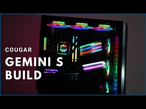 COUGAR Gemini S - Intel 9700K - Gaming PC - Time Lapse Build