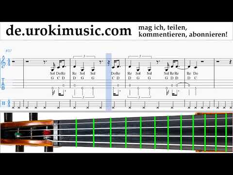 Geige Lernen Maroon 5 - Girls Like You ft. Cardi B Violine Lernen Tabulatur um-i995