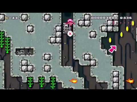Thwomp Squeeze - Super Mario Maker 2 - Top 7 Courses - Week of Oct. 27, 2019