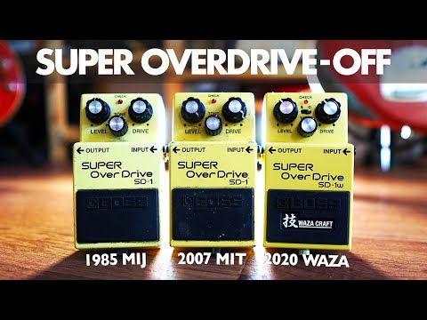 Boss SD-1 Super Overdrive Early MIT Taiwan JRC4558DD Chip ACA Converted to PSA 9vDC Spec image 9