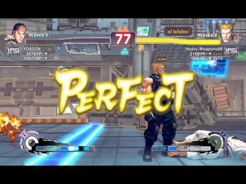 Ultra Street Fighter IV battle: YOASUN (Ryu) vs Heavy-Weapons88 (Guile)