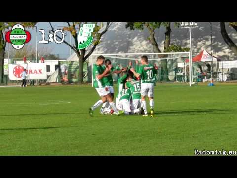 Radomiak Radom - Pelikan Łowicz 2:0 bramki HD [13.10.2012]