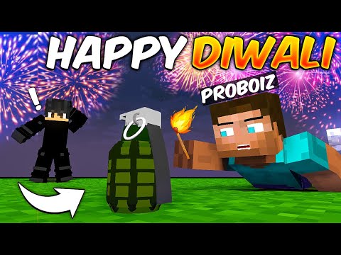 ProBoiz 95 - We Celebrated DIWALI in Minecraft...