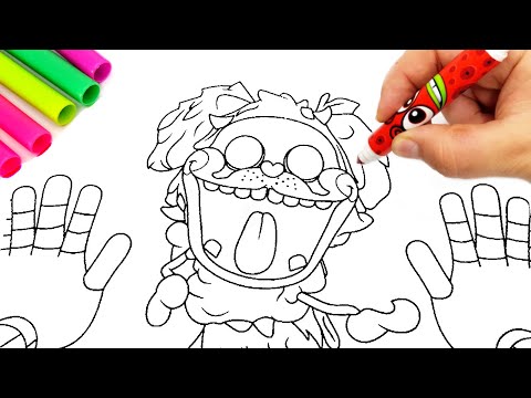 Poppy Playtime PJ Pug-a-Pillar  - Coloring Pages Itro and Tobu - Cloud 9[NCS10 Release]