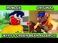SML Movie vs SML ROBLOX: Jeffy's Green Bean Allergy + (BEST OF JEFFY VIDEOS) Side by Side