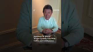 Japan’s FM Toshimitsu Motegi Wraps Up India Visit With Coffee And Gulab Jamun | N18G