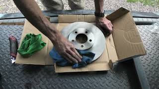 How to Replace the Left Front Brake Rotor and Pads on a 2002 Ford Taurus: All Steps Shown in 4k
