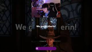 Getting put into our house! #hogwartslegacy #harrypotter #hogwarts #gameplay