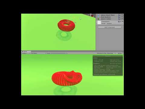 C# Job System - Custom Spring Physics