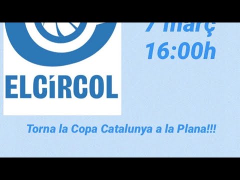 Partit Círcol Catòlic Cotonifici - UE Montgat - Competició Copa Catalunya 2021