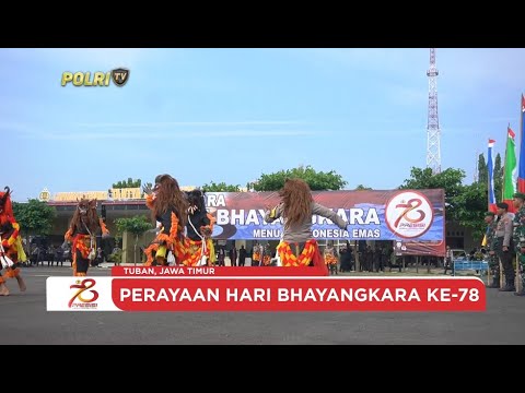 POLRES TUBAN PENTASKAN TARIAN THAK-THAKAN