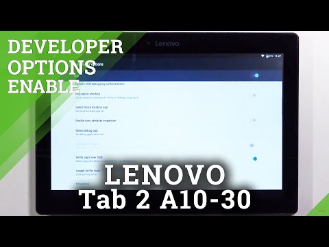 How to Enter Developer Options on LENOVO Tab 2 A10-30 – Open Developer Mode