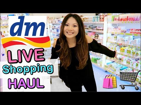 dm LIVE Shopping Haul! Drugstore New Arrivals March 2017 | Mamiseelen