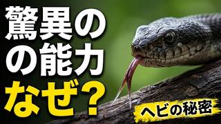 [動物] - ヘビが舌を出す本当の理由   知られざる驚異の能力