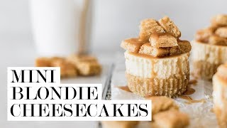 Mini Blondie Cheesecakes | Cravings Journal