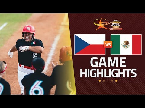 HIGHLIGHTS | 🇨🇿 Czechia vs 🇲🇽 Mexico | WBSC U-18 Women's Softball World Cup Finals 2025