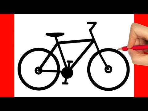Dessin vélo FACILE (mettre à jour) - Comment dessiner un vélo FACILEMENT