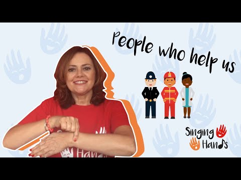 Makaton Topic - PEOPLE WHO HELP US - Singing Hands
