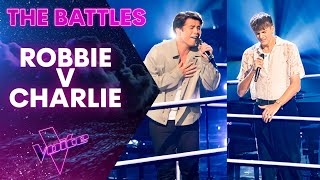 Robbie V Charlie: Snow Patrol&#39;s &#39;Chasing Cars&#39; | The Battles | The Voice Australia