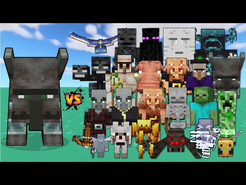 Ravager vs Every Mob in Minecraft 1.21 - Ravager vs All Mobs - Minecraft mob battle