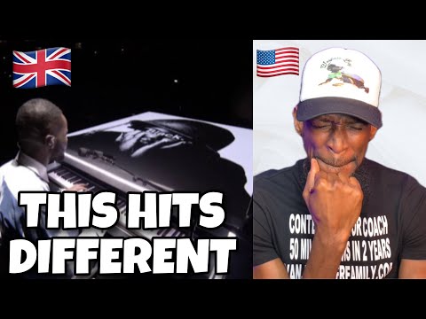 Black American Reacts |  Dave - Black (Live at The BRITs 2020) | REACTION