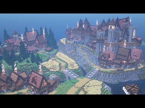 Medieval Castle Minecraft Timelapse | Part 1