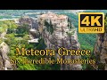 Meteora Greece Six Incredible Monasteries 70 Min In 4K