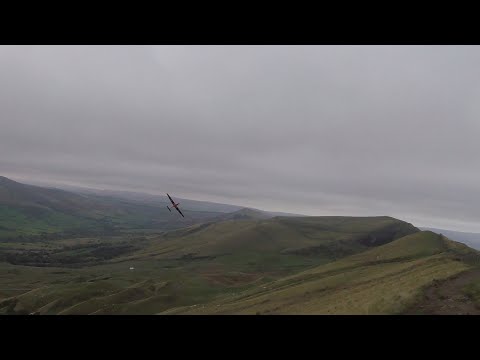 Dynamic Soaring a HS Stingray  - Rushup Edge