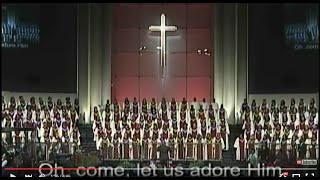 "O Come All Ye Faithful" United Voices Choir w/ Anthony Brown (Amazing!)