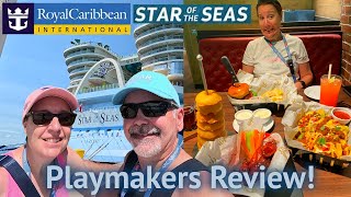 Star of the Seas Playmakers Food Review! | WE ORDERED TOO MUCH!! :-)