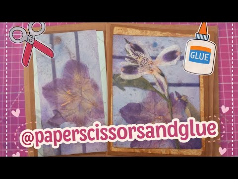 Making simple greeting cards ✂️📚☕️✨️👍🏻