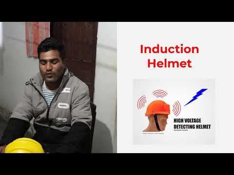 HIGH VOLTAGE DETECTOR WITH HELMET